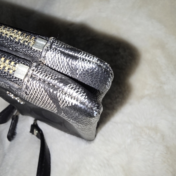 Coach Double zippered Wristlet - Picture 6 of 10